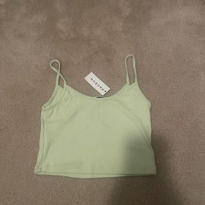 sage green tank